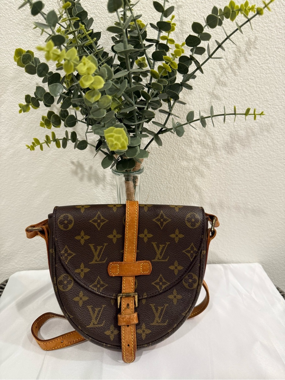 Louis Vuitton Monogram Cartouchiere Crossbody Bag Preloved